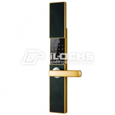 Биометрический электронный замок для двери V5b Champagne